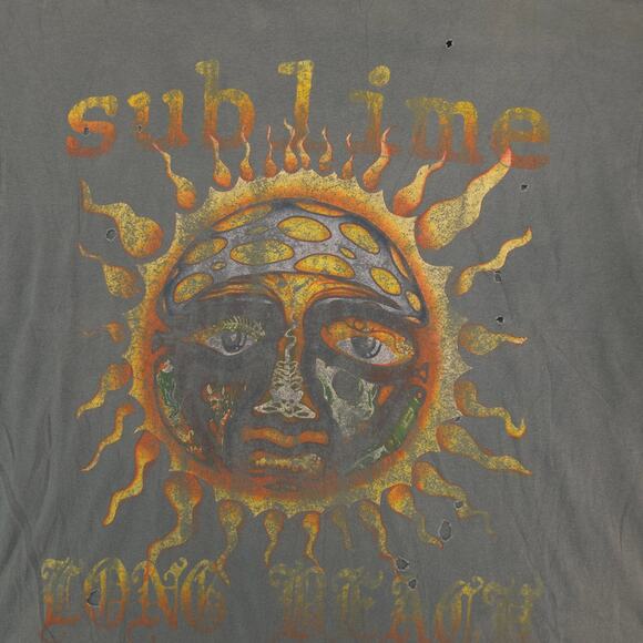 Sublime Band Short Sleeve Crew Neck Graphic Shirt Mens Size Extra Large XL Blue - Picture 5 of 10